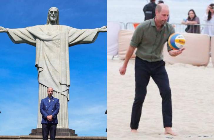Qual foi o momento de Príncipe William no Brasil que você mais gostou até agora?