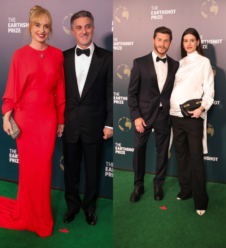 Angélica e Luciano Huck, Camila Queiroz e Klebber Toledo… Veja os famosos que prestigiam o <i>Earthshot Prize 2025</i>, premiação com Príncipe William