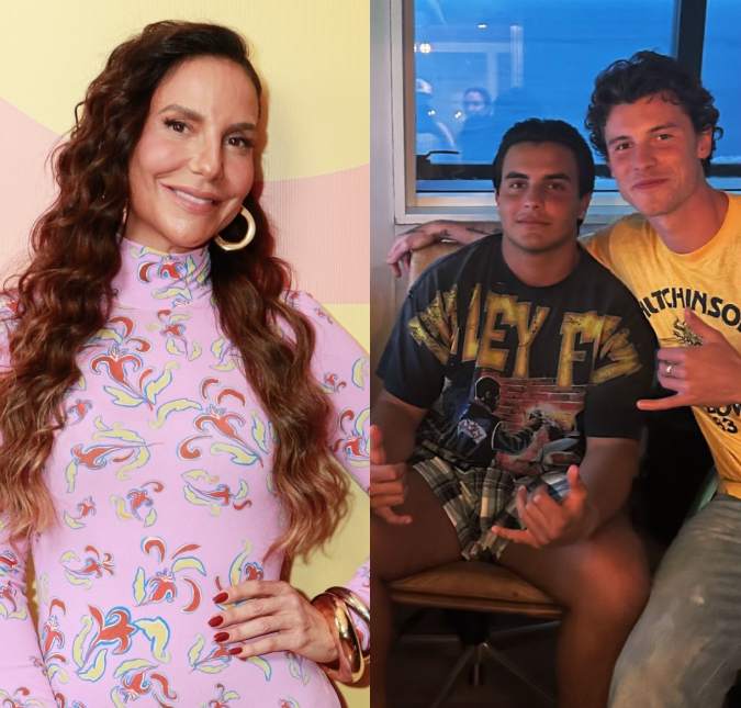 Shawn Mendes visita filho de Ivete Sangalo em Salvador