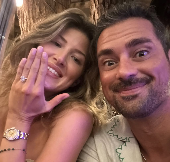 Astro da série <i>Manifest</i>, JR Ramirez anuncia noivado com Bonnie Leathers. Confira os famosos que noivaram em 2025