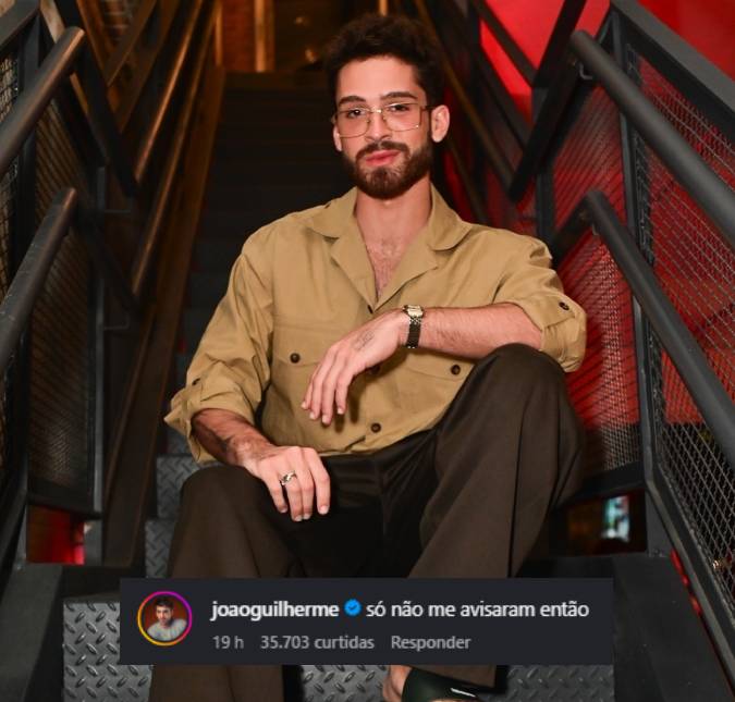 João Guilherme desmente mesada de Leonardo aos filhos e ironiza: <i>Só não me avisaram</i>