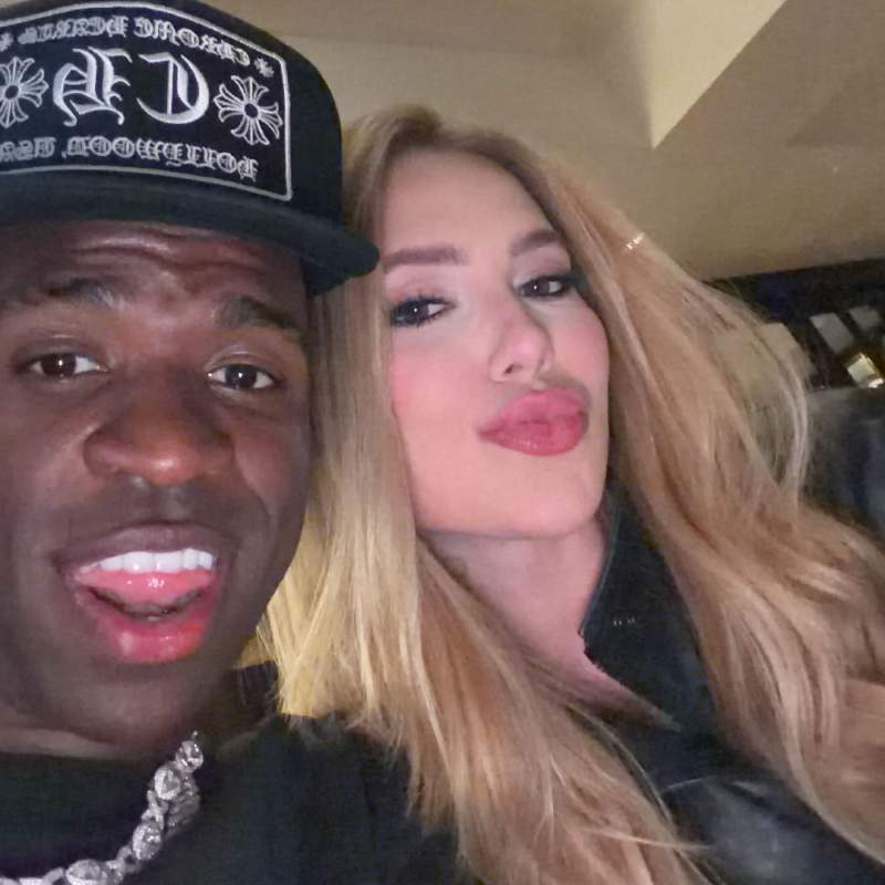 Após jogo do Brasil, Vini Jr. surge em novo clique ao lado de Virginia Fonseca. Veja os momentos do casal depois de se assumir