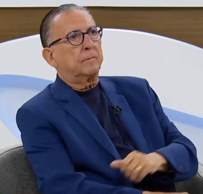 Com pneumonia, Galvão Bueno é internado em São Paulo