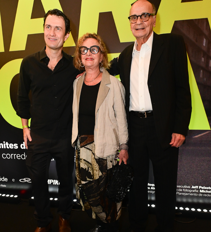 Drauzio Varella recebe família e amigos famosos em pré-estreia de documentário sobre sua vida