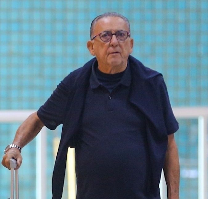 Galvão Bueno atualiza estado de saúde após internação para tratar pneumonia