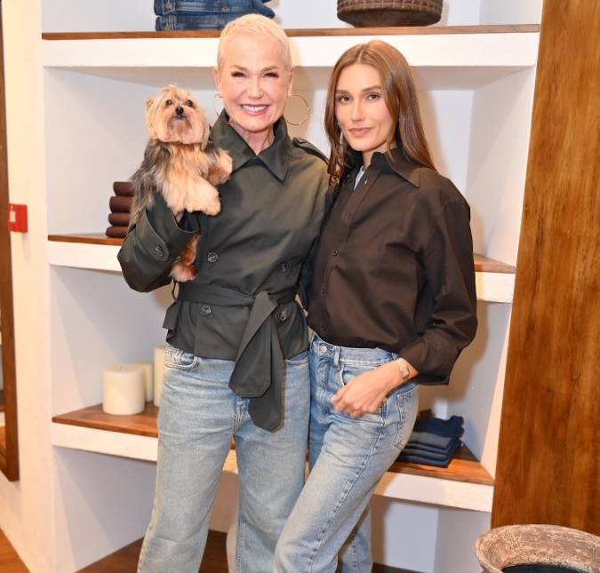 Xuxa Meneghel relembra momento em que Sasha teve aula de moda sobre a mãe