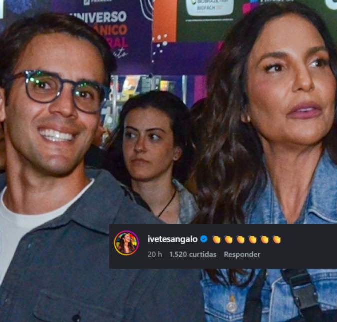 Após divórcio, Ivete Sangalo comenta em publicação de Daniel Cady