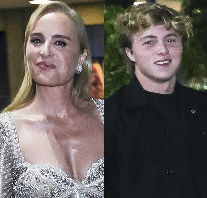 Angélica se emociona ao deixar a formatura do filho por compromisso profissional