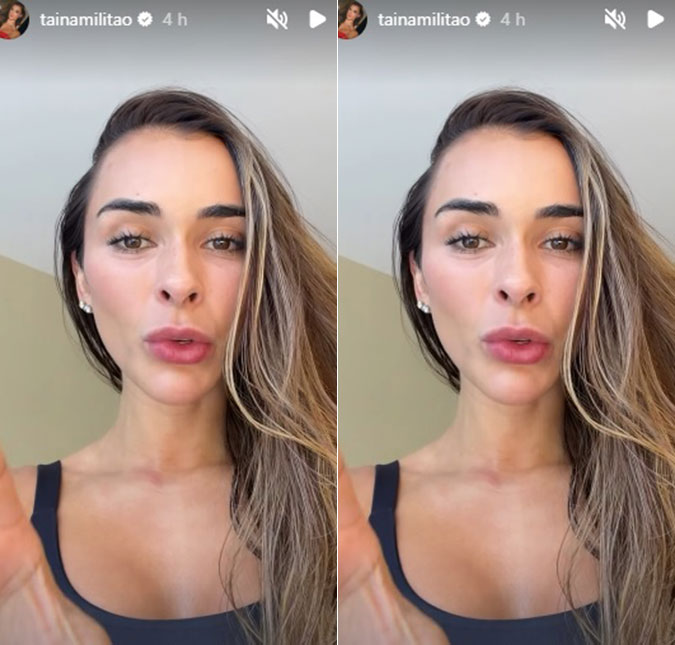 Tainá Militão passa susto ao descobrir câmera filmando sua casa: <i>Fiquei com medo</i>