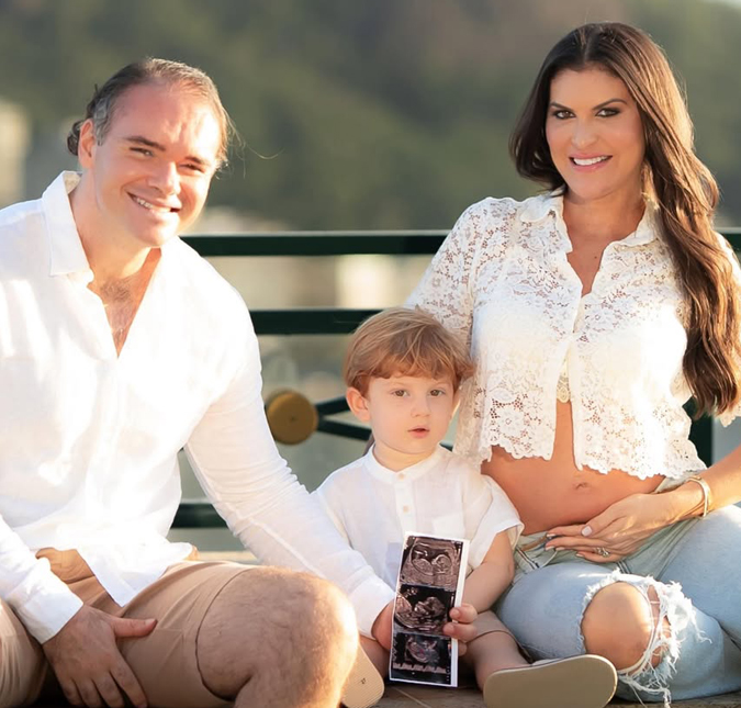 Thor Batista e Lunara Campos anunciam que esperam o segundo filho. Veja os famosos que anunciaram que a família vai aumentar em 2025!