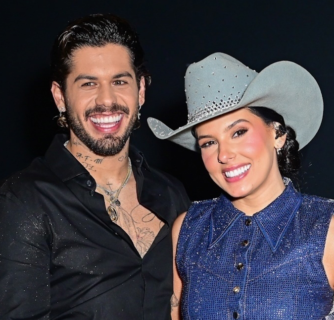 Zé Felipe e Ana Castela arrancam risadas ao gravarem vídeo juntos: <i>Ele tem o molho</i>