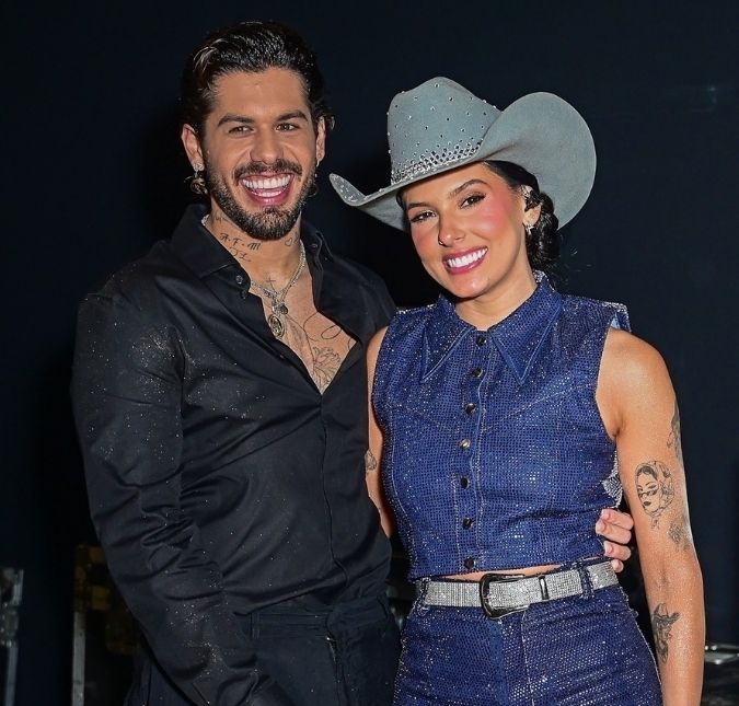 Zé Felipe e Ana Castela reúnem famílias na mansão de Leonardo em Goiânia; confira