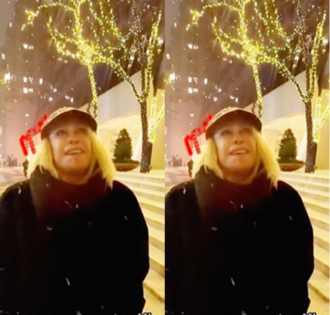 Apesar de perrengue, Ana Maria Braga se encanta com nevasca nos Estados Unidos: <i>Lindo de ver</i>