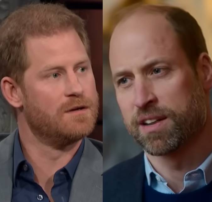Tensão entre Harry e William pode se agravar em 2026 e <i>explodir como dinamite</i>, afirma <i>site</i>