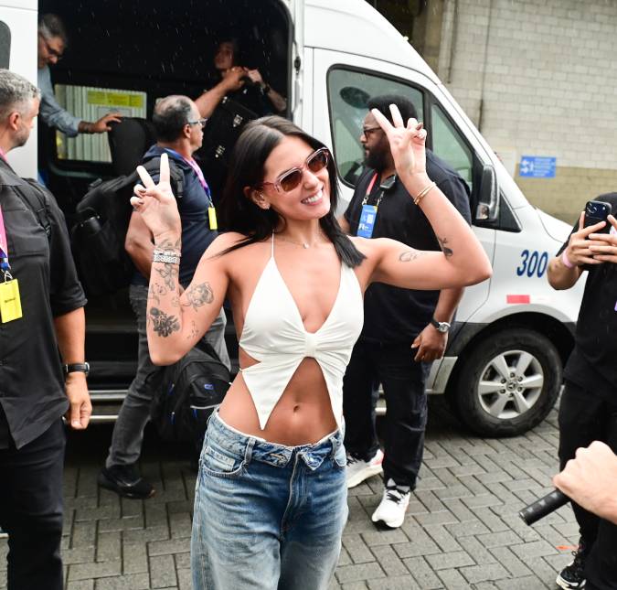 Vai começar! Ana Castela e Zé Felipe chegam separados para Navio Ana Castela