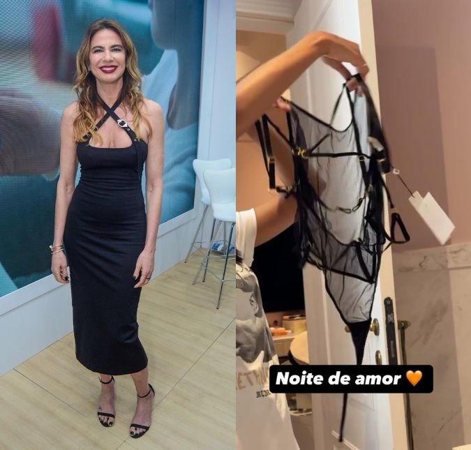 Luciana Gimenez se diverte ao tentar desvendar como usar <i>lingerie sexy: - Tem que ir com o boy que tem manual</i>