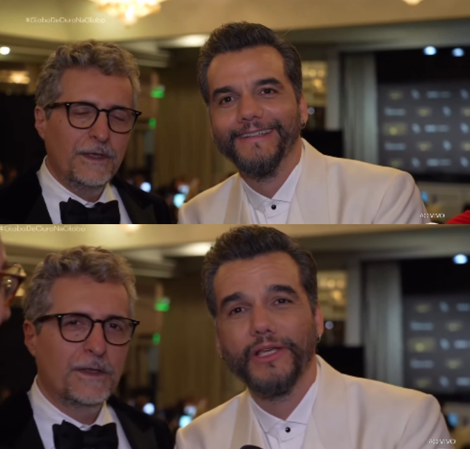 Wagner Moura e Kleber Mendonça Filho agradecem brasileiros por reclamar no <I>Critics Choice Awards: Hoje foi no palco</i>