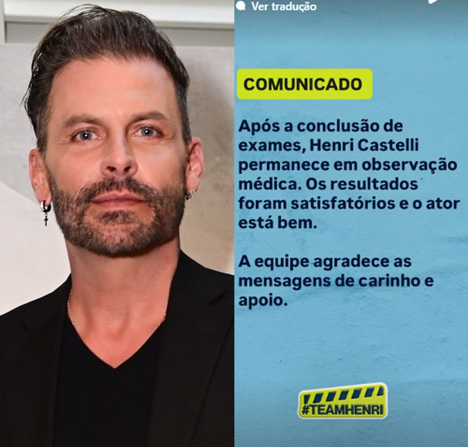 Henri Castelli tem estado de saúde atualizado após crises de convulsão no <i>BBB26</i>