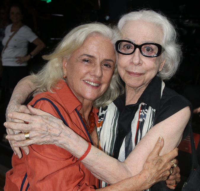 Marieta Severo e Fernanda Montenegro se encontram no Rio de Janeiro