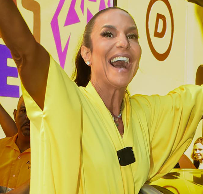 Ivete Sangalo presta homenagem para Preta Gil durante Carnaval de rua no Rio de Janeiro