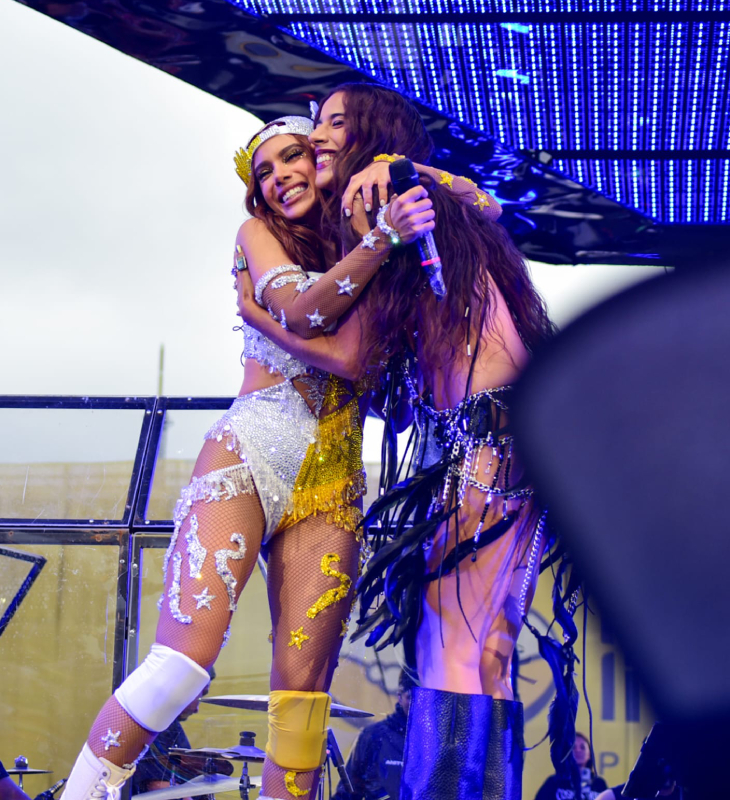 Marina Sena, Pabllo Vittar e mais famosos marcam presença no Ensaios da Anitta; veja como foi