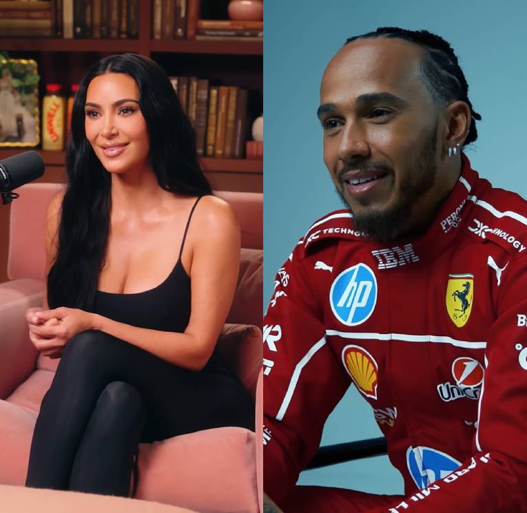 Kim Kardashian apresenta Lewis Hamilton aos filhos e romance ganha força, diz <i>site</i>