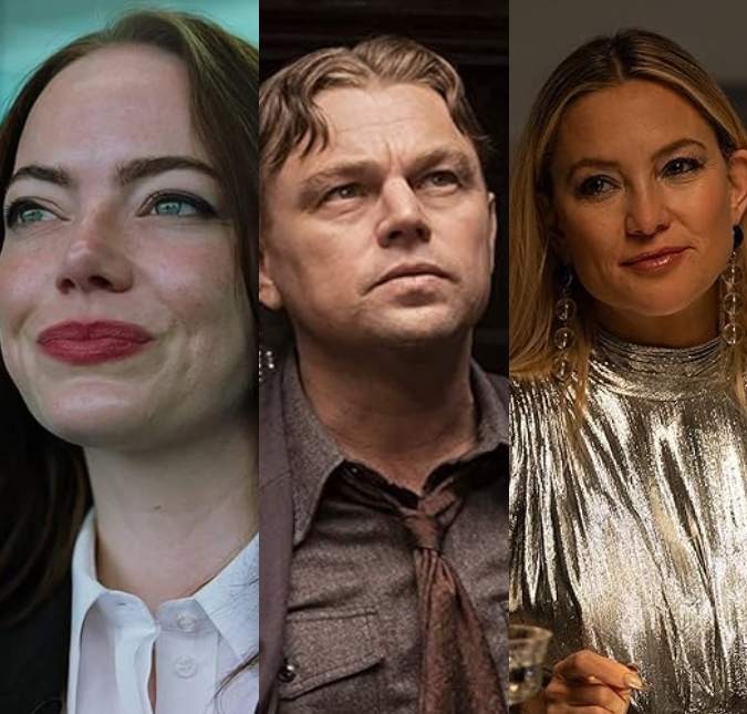 Emma Stone, Leonardo DiCaprio, Kate Hudson... Veja os famosos no tapete vermelho do <i>Bafta 2026</i>