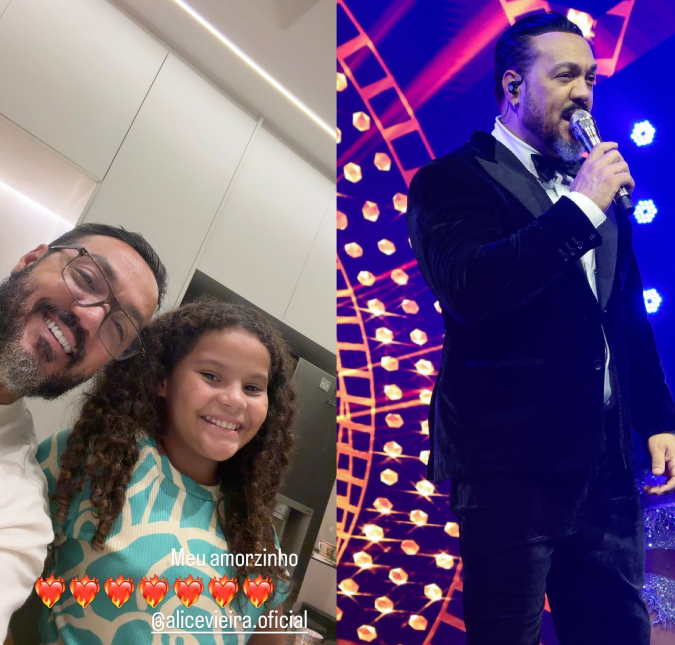 Belo encanta ao surgir com a neta Alice em momento raro nas redes