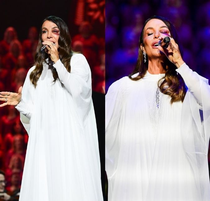 Ivete Sangalo faz primeiro <i>show</i> após acidente e fala sobre ida ao hospital