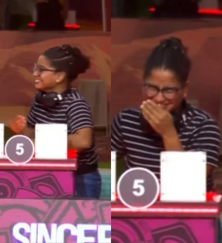 Milena cai na risada após soltar pum barulhento no ao vivo. Confira os participantes que enfrentaram problemas físicos no <i>BBB</i>