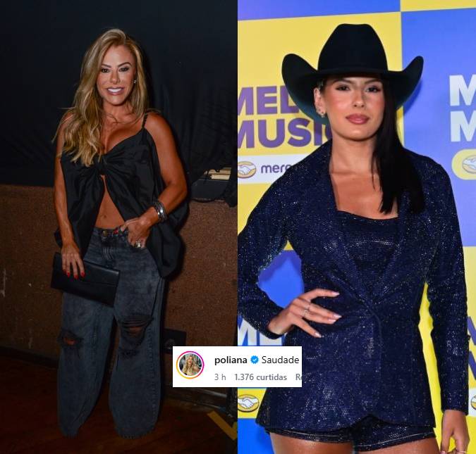 Para sempre da família! Poliana Rocha revela <i>saudades</i> de Ana Castela, ex-namorada de Zé Felipe