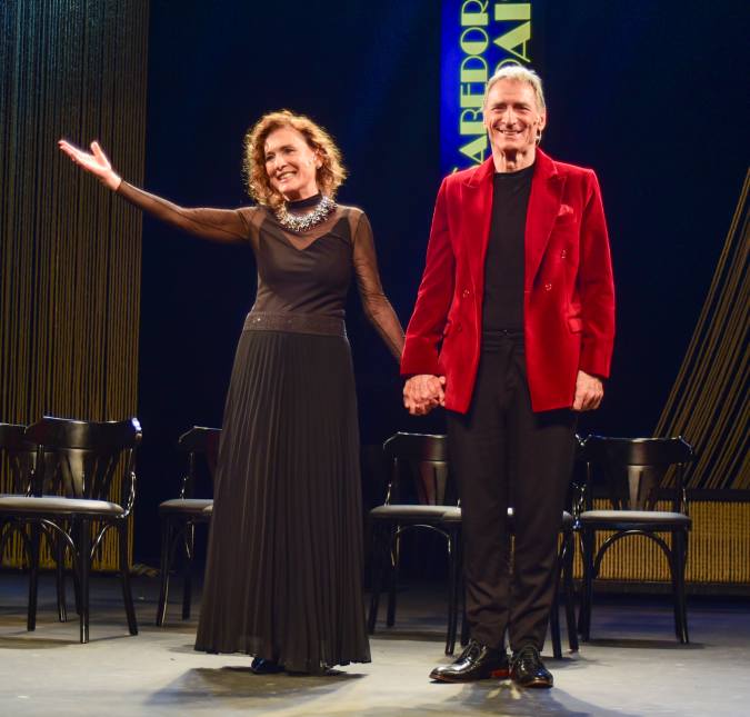 Após infarto, Herson Capri volta aos palcos ao lado de Natália do Vale