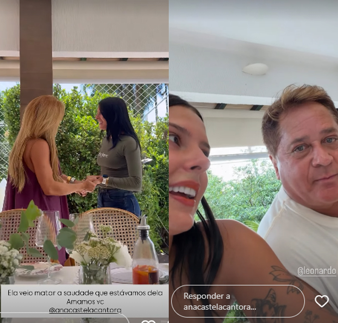 Voltaram? Ana Castela passa o dia com a família de Zé Felipe e <i>web</i> vai à loucura