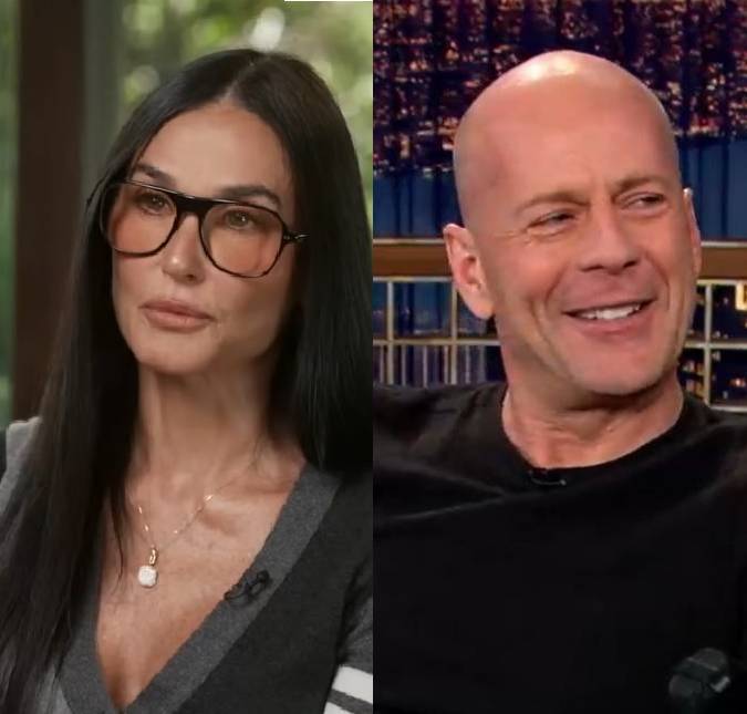 Demi Moore presta homenagem carinhosa ao ex-marido Bruce Willis