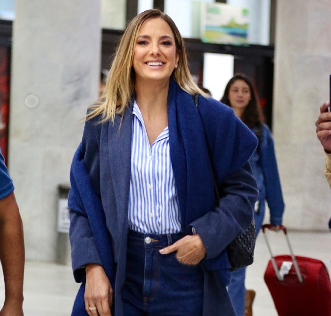 Ticiane Pinheiro compartilha fotos fazendo exame e alerta sobre cuidados preventivos