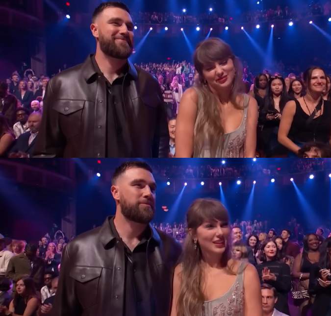 Taylor Swift se declara a Travis Kelce ao ganhar prêmio no <i>iHeartRadio Music Awards 2026</i>; veja vídeo!