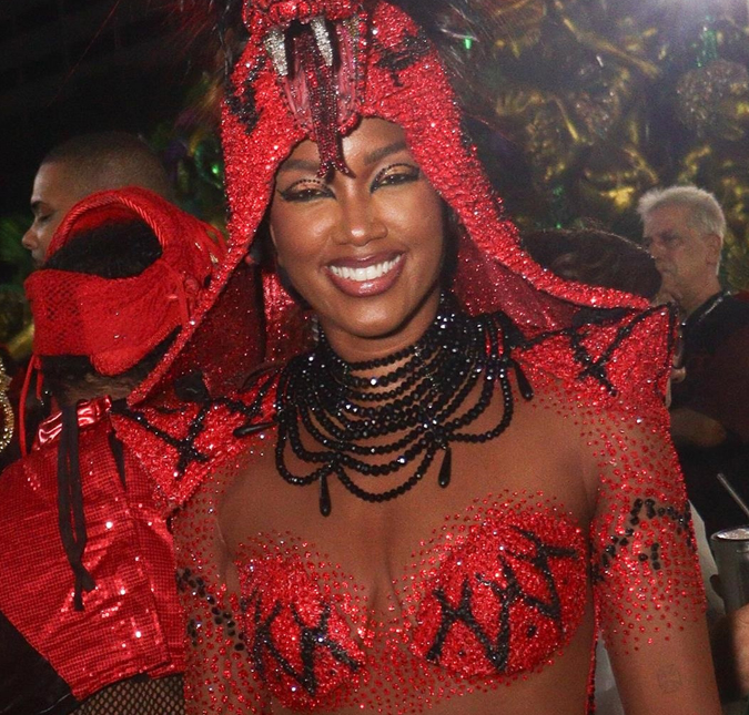 IZA se despede do posto de Rainha de Bateria da Imperatriz Leopoldinense e anuncia novidade