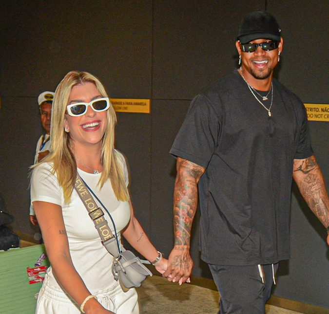 Lore Improta e Leo Santana revelam nome do segundo filho e brincam: <i>Faz 4 L agora</i>