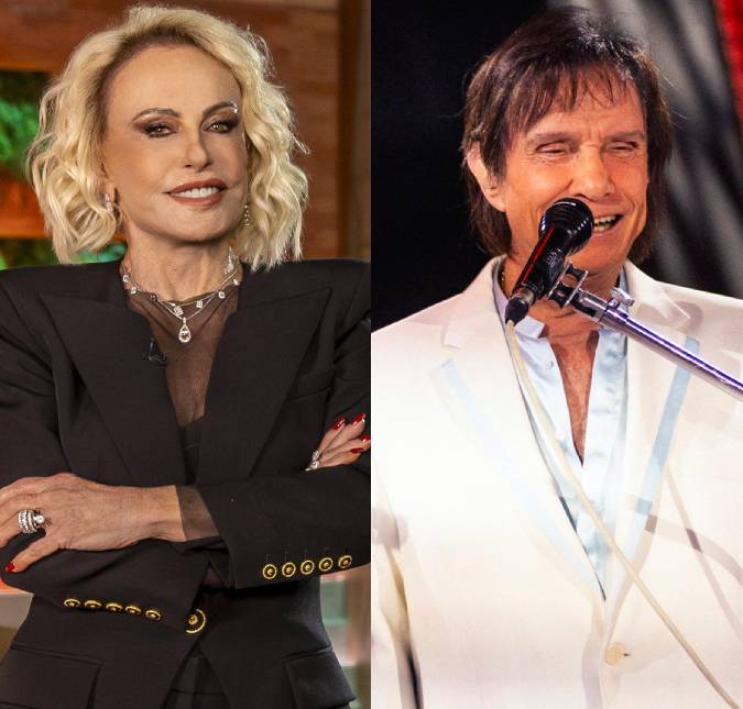 Aniversariante do dia, Ana Maria Braga recebe ligação surpresa ao vivo de Roberto Carlos