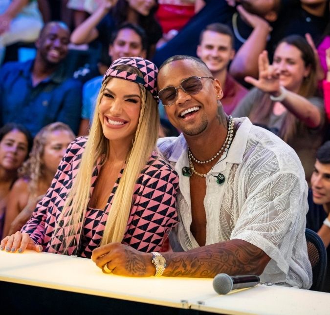 Na reta final da gravidez, Lore Importa mostra celebrações do feriado em família: <i>Já imaginando Levi ano que vem com a gente</i>