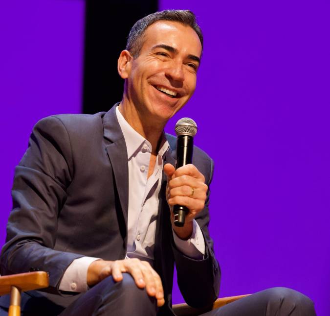 César Tralli compartilha ensinamento que deu à filha Manuela: <i> Esse é o troféu que a gente tem que buscar</i>