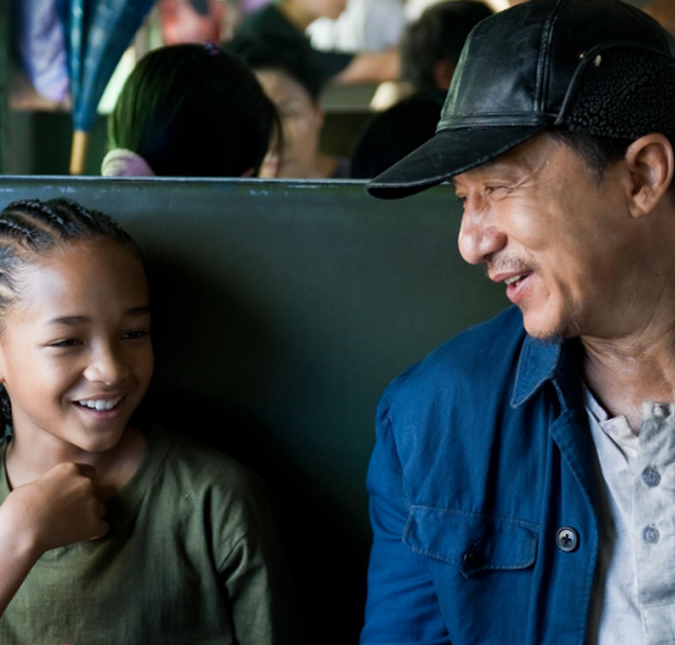 Após 16 anos de <i>Karatê Kid</i>, Jaden Smith mostra encontro com Jackie Chan