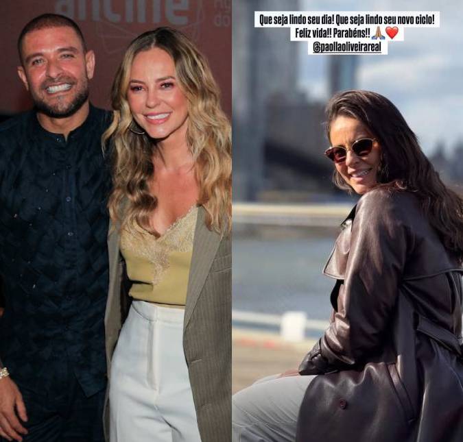 Maturidade! Diogo Nogueira celebra aniversário de Paolla Oliveira: <i>Que seja lindo seu novo ciclo</i>