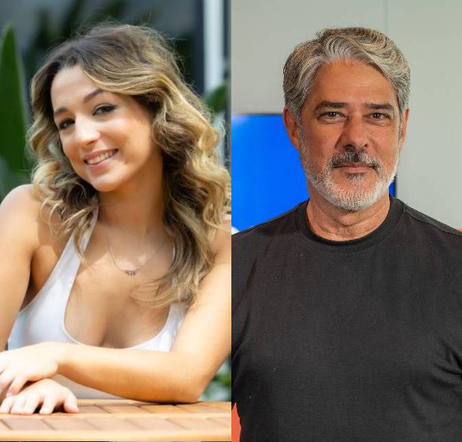 Samira comete gafe ao encontrar William Bonner nos estúdios <i>Globo</i>