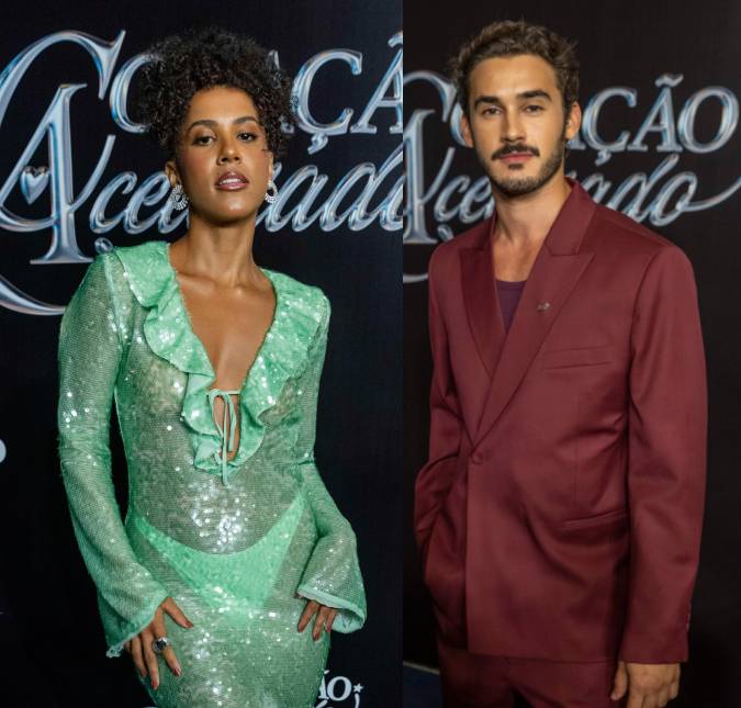 Filipe Bragança confirma romance com Ramille nos bastidores da novela <i>Coração Acelerado</i>