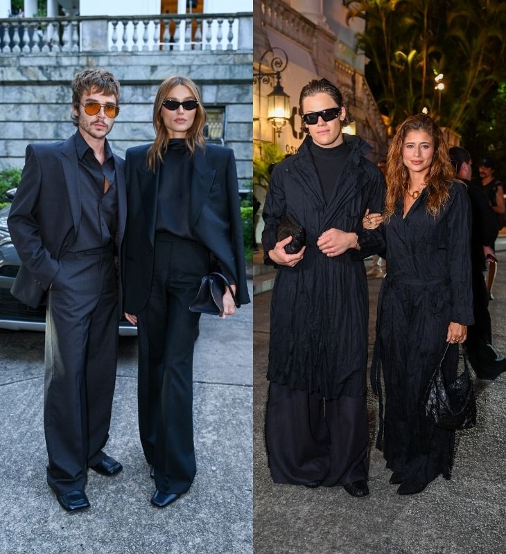 Sasha Meneghel e João Lucas, Isadora Cruz com Lucas Pinheiro Braathen e mais famosos prestigiam primeiro desfile da <i>Rio Fashion Week</i>