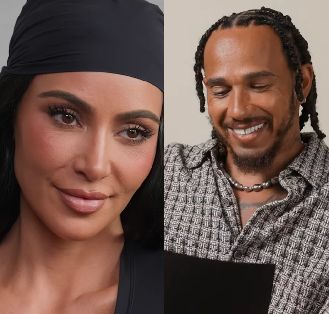 Kim Kardashian e Lewis Hamilton são vistos juntos fazendo compras