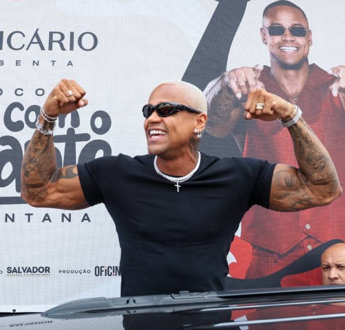 Ela que manda! Léo Santana relembra quem escolheu o nome de seu segundo filho com Lore Improta