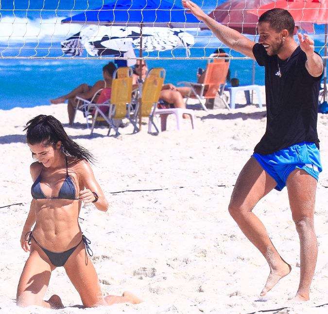 Jade Picon surge em momento romântico com o namorado, André Lamoglia