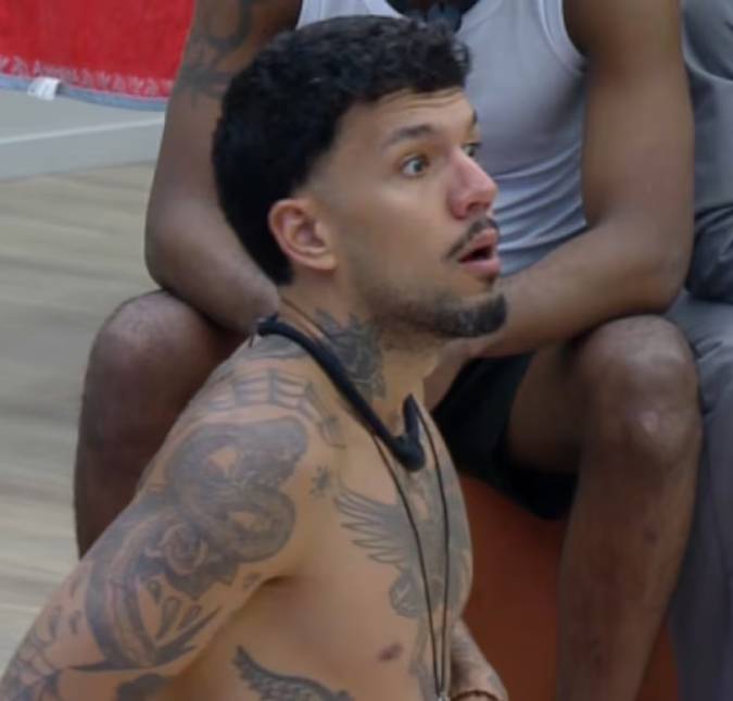 Eita! Luís Fellipe fala sem o microfone e é multado em 250 reais durante a <i>Casa do Patrão</i>